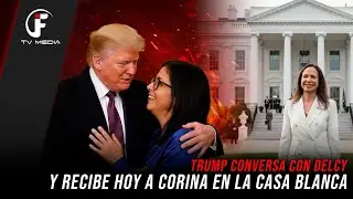 🔴TRUMP CONVERSÓ CON DELCY RODRÍGUEZ Y HOY RECIBE A CORINA MACHADO EN LA CASA BLANCA💥