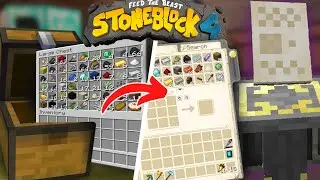 Stoneblock 4 | Early Game Storage Upgrade | Modded Minecraft