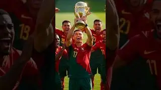 Ronaldo&rsquo;s Dream Come True: Lifting the World Cup for Portugal! 🇵🇹🏆