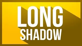 How To Make Long Shadow Effect On Android/IOS ( PS TOUCH )