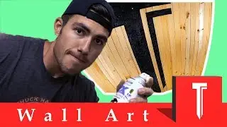 How to Make GIANT Wall Decor!