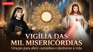 Terço da Misericórdia Frei Gilson ao vivo - Vigília de Oração Por Cura e Libertação