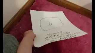 (Fake) 10 subscriber paper play button