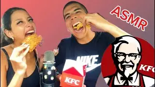 ASMR COMIENDO KFC CON MI NOVIO + VLOG (no asmr) // YAMILKA ASMR