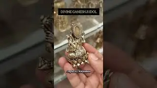 Pure Brass Lord Ganesh Idol &ndash; 2.5 Inch | Handcrafted Mini Ganesha Statue with Fine Detailing