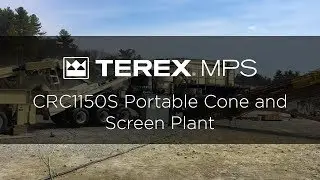 Cedarapids CRC1150S Portable Cone and Screen Plant