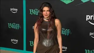 The Bluff Premiere - Priyanka Chopra, Karl Urban, Safia Oakley-Green, Frank E. Flowers