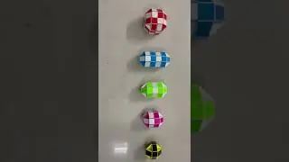 Snake cubes (24-72 wedges)