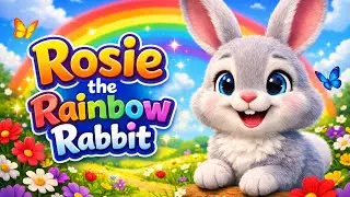 Rosie the Rainbow Rabbit 🌈 | Magical Bunny Story for Kids | Bedtime Poem