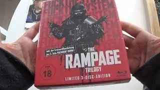 Rampage Trilogy Blu ray Box - unboxing Uwe Boll