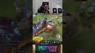 Berlin Major Rampage 2023 Yuragi #dota2 #yuragi  #rampage #skill #shorts