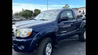 2006 Toyota Tacoma PreRunner Regular Cab I4 Manual 2WD (Corona, California)