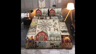CUSTOM QUILT BEDDING SET | GRAPHIC QUILT BEDDING SET