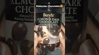 😳Chocolates from Malaysia 🤯  #chocolate #darkchocolate #malaysia #foodreview #shortsviral