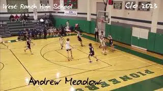 C/o 2023 Andrew Meadow (West Ranch High School) Highlights from 1st Official High School Game