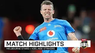 Wells, Siddle help Strikers conquer Steyn's Stars | KFC BBL|09