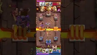 Mega Knight + Valkery + Goblin Barrel = UNSTOPPABLE Combo | Clash Royale Shorts #clashroyale