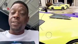 Boosie Re-Wraps His Cars In LSU Colors Ahead Of Annual Pool Party! 🚘