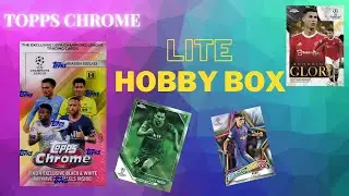 3 NUMBERED HITS! 2021/22 Topps Chrome UEFA Champions League Hobby Box Lite Opening