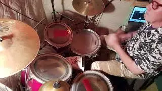 Honky Tonk Women Drum Cover, drum-less backing track, recorded 01-21-2026.