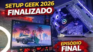 Game Room Tour 2026. FINALMENTE FICOU PRONTO