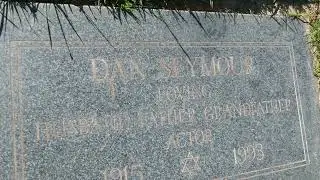 Actor Dan Seymour Grave Hillside Memorial Park Culver City Los Angeles California USA April 18, 2024