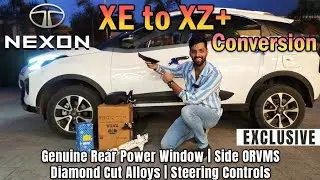 NEXON XE TO XZ PLUS CONVERT|OEM POWER WINDOW||ORVMS|ALLOYS|TOP MODEL INTERIOR📞9820187037📞9820833594