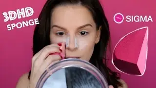 NEW SIGMA 3DHD SPONGE VS BEAUTY BLENDER! Review + Demo