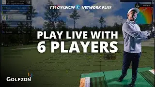 Play Live with up to 6 Golfers ANYWHERE in the WORLD | TwoVision Network Play