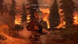 Second Solo Game First Solo Win /Battlefield V Firestorm