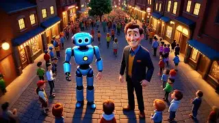 Benny Bot Blinks Lights | Fun Technology Song for Kids | Learning About Robots & Lights