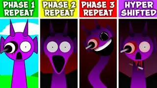 Sprunki PHASE 1, PHASE 2 And PHASE 3 But EVERYONE Is Repeat BI-SHIFTED