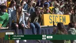 Baylor upsets Oklahoma for first Top 10 win in six years
