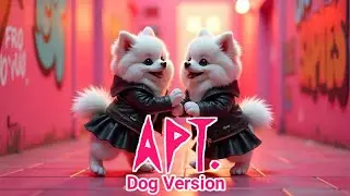 ROS&Eacute; & Bruno Mars - APT (DOG VERSION) Melodi Si Meong