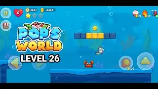 Pop's World Level 26 - Running Game | Underwater