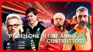 La mia 🧾PAGELLA dei COSTRUTTORI  📌 2️⃣🅾️2️⃣5️⃣