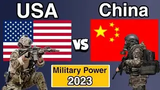 USA vs China military power 2023 | China vs USA