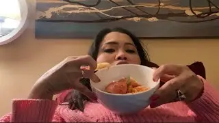 Here we go again  snack dipping my apple in a spices tajin 