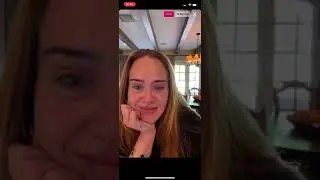 ADELE - instagram live 10/09/2021 REVEALS some of &lsquo;Easy on me&rsquo;/Q&A