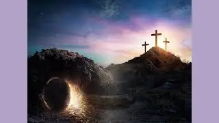 KS2 Easter Skies - Resurrection image montage