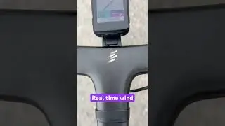 Hammerhead Karoo real time windsock data is a very clever tool to have on the head unit #hammerhead
