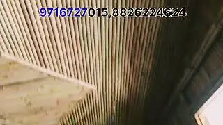 Bamboo huts and farmhouse ban bana ho to connect 9716727015,8826224624#bamboohut#bamboo #bamboohouse