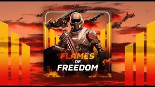 Flames of Freedom (Super Earth Salute Theme) - Official Audio Visualizer