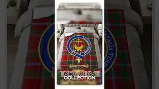 Carse Clan Crest Scottish Tartan Blanket