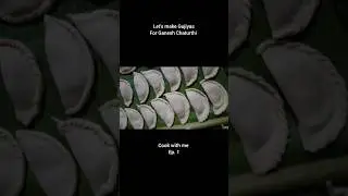 Making Gujiyas for Ganesh Chaturthi #shorts #youtubeshorts #ganeshchaturthi #ganesh #cooking