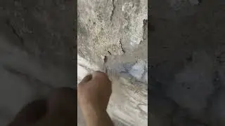 WALL PLASTER REPAIR WORK #civilengineering #homerenovation