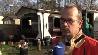 Stacaravan in Zwolle verwoest door brand