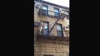 Fire escape code repair painting Brooklyn