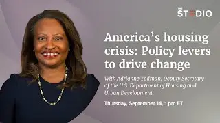 America&rsquo;s housing crisis: Policy levers to drive change