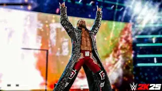 WWE 2K25: модель персонажа Edge '20 с обновленной графикой и официальной музыкальной темой!